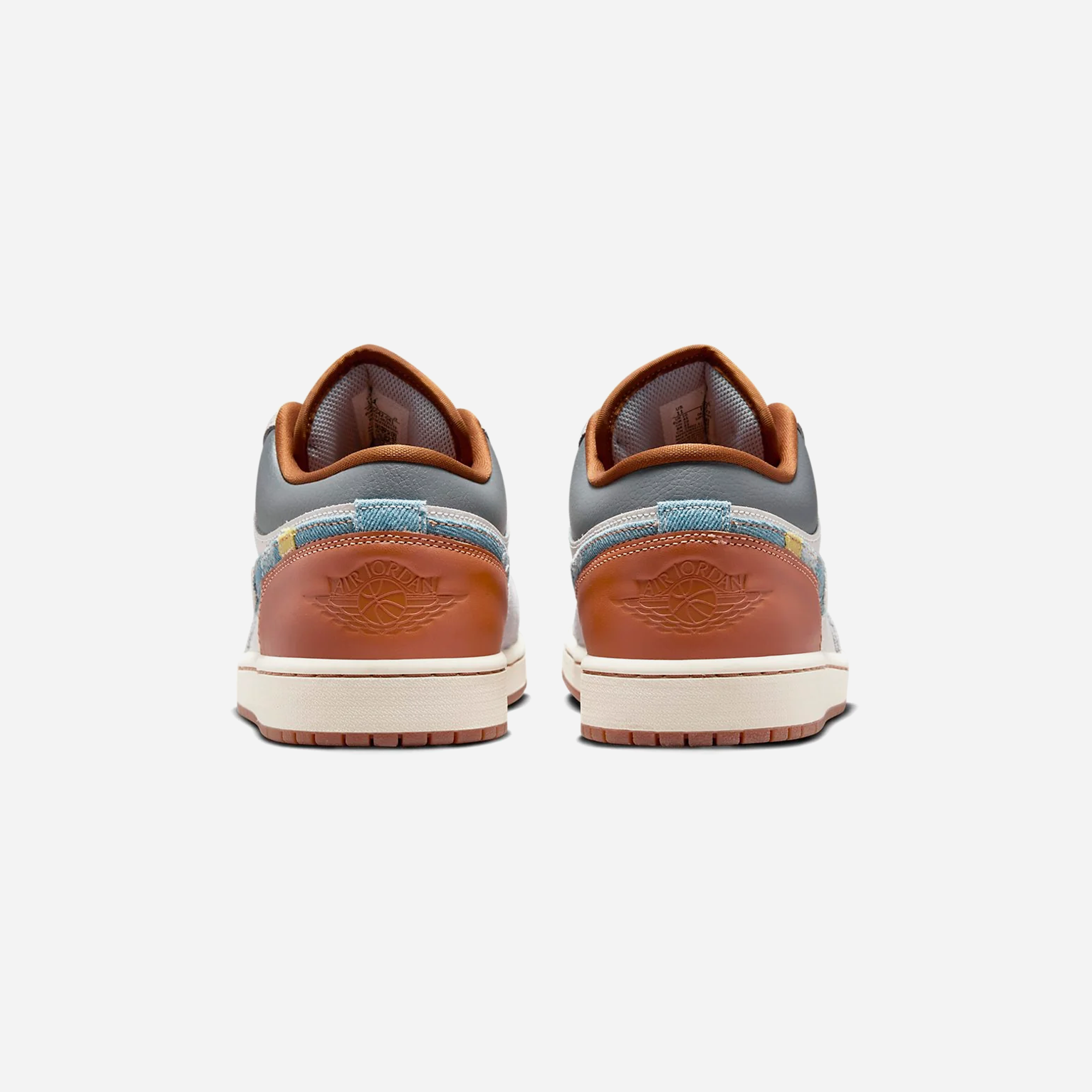Noshow『All goes well』 Nike Air Jordan 1 Low SE Phantom Repaired Denim Swoosh Price in