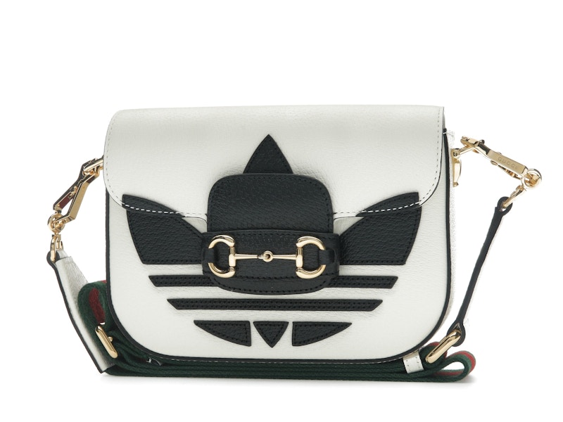 Gucci x adidas Horsebit 1955 Shoulder Bag White/Black