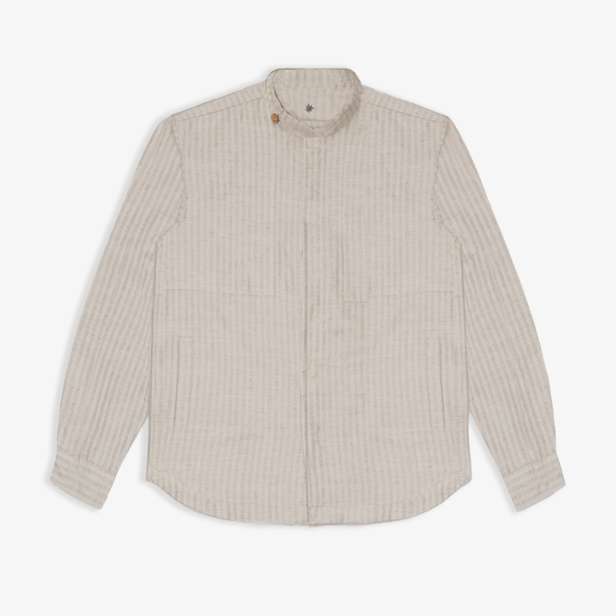 SUPERKICKS THE HEMP COLLECTION SHIRT { BEIGE