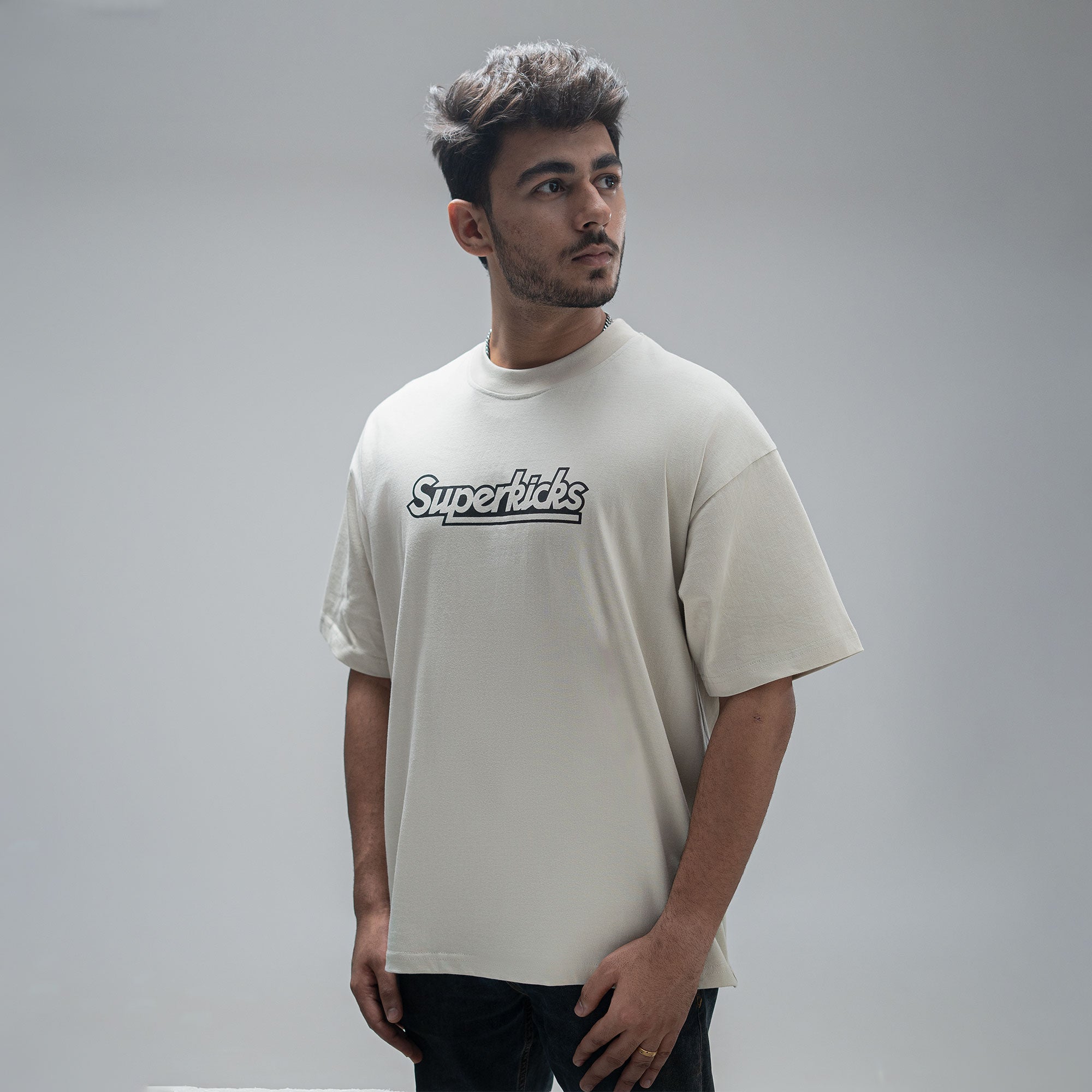 Superkicks MJ & THE BUDS 'CONCERT TEE { SMOKE GREEN