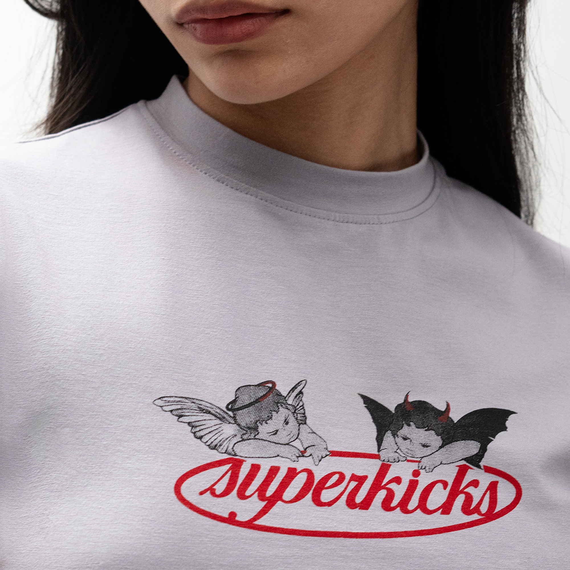 Superkicks SECOND CHANCES { CROP TOP CUPID AND DEMON
