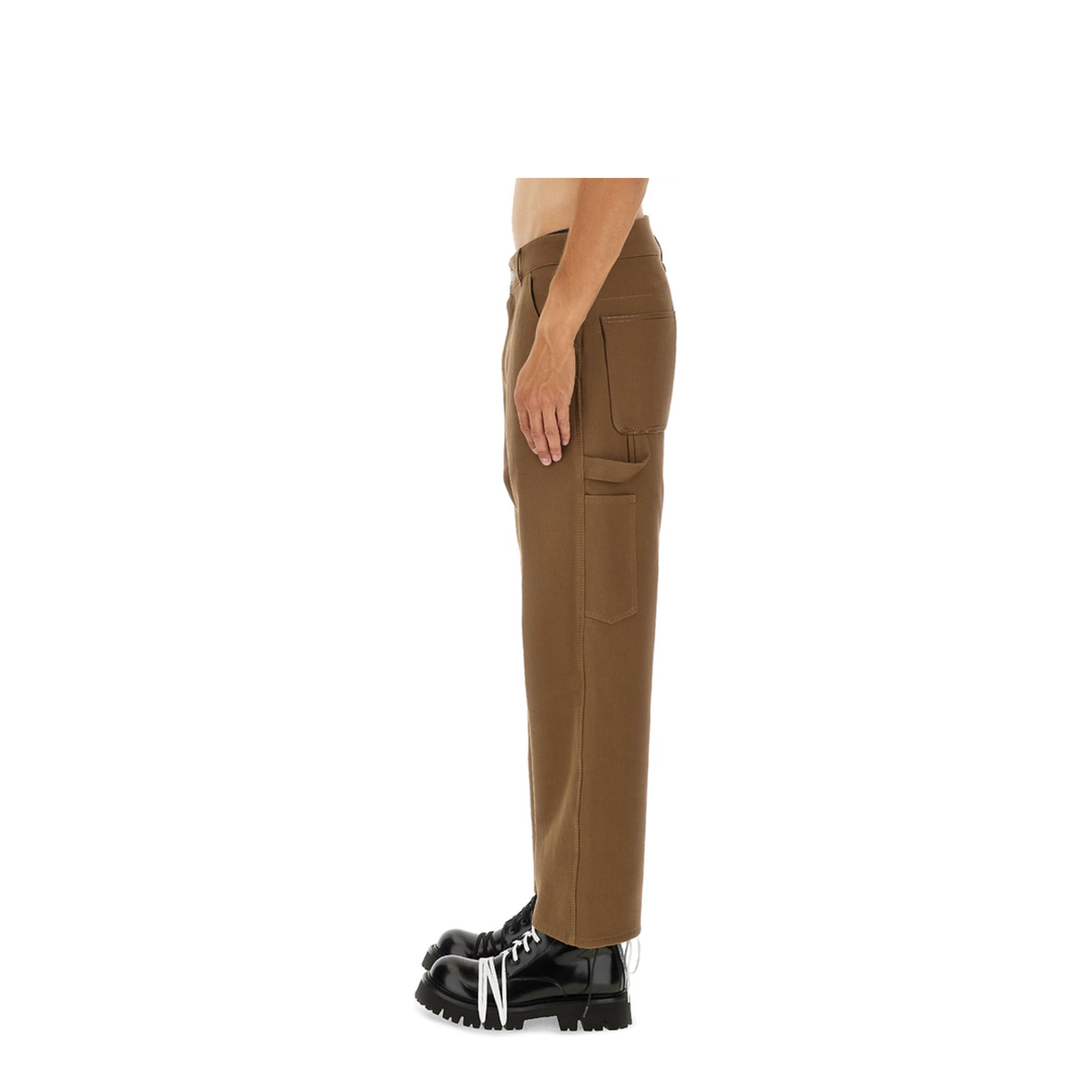 Double Cotton Tricotine Pants