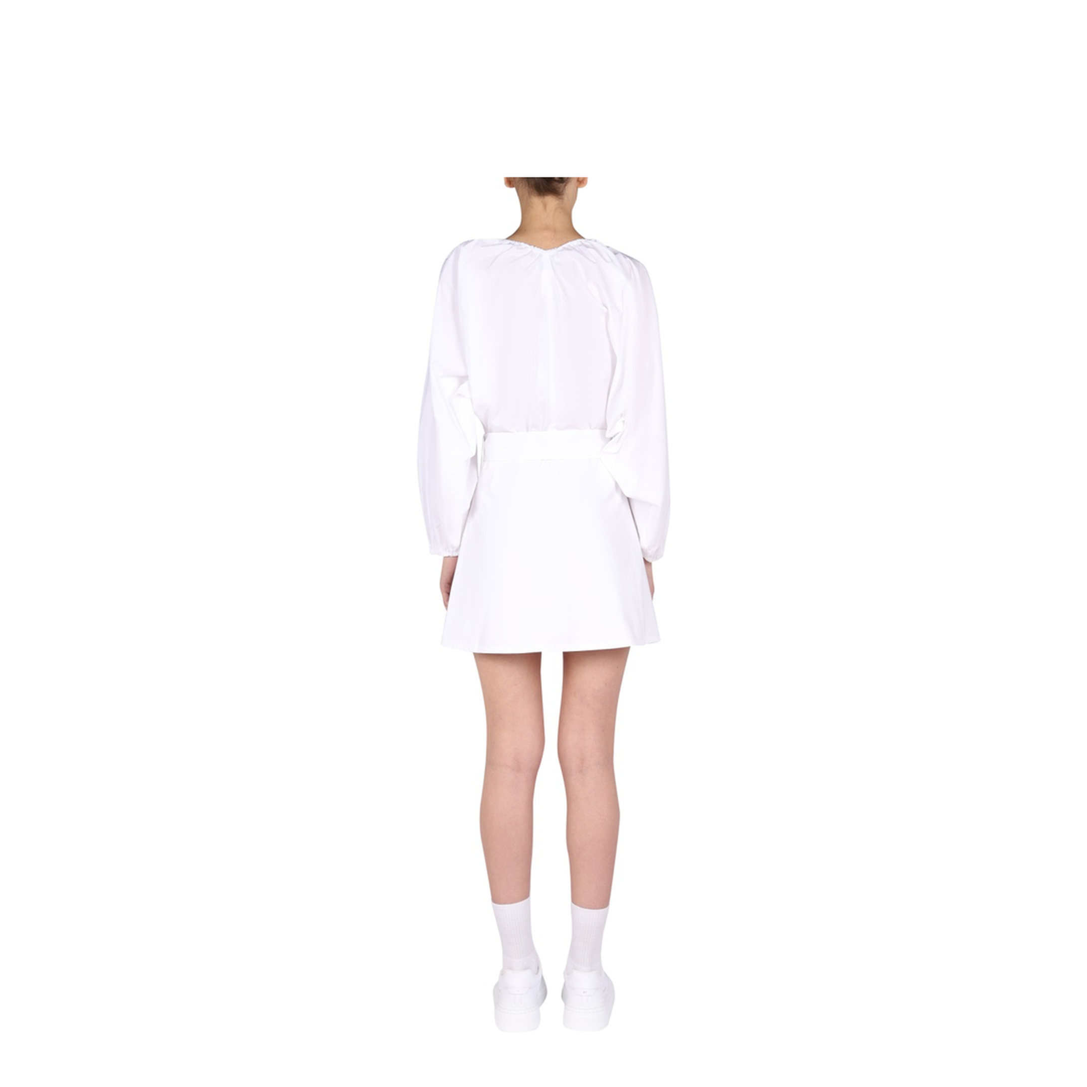 Balloon Sleeves Dress