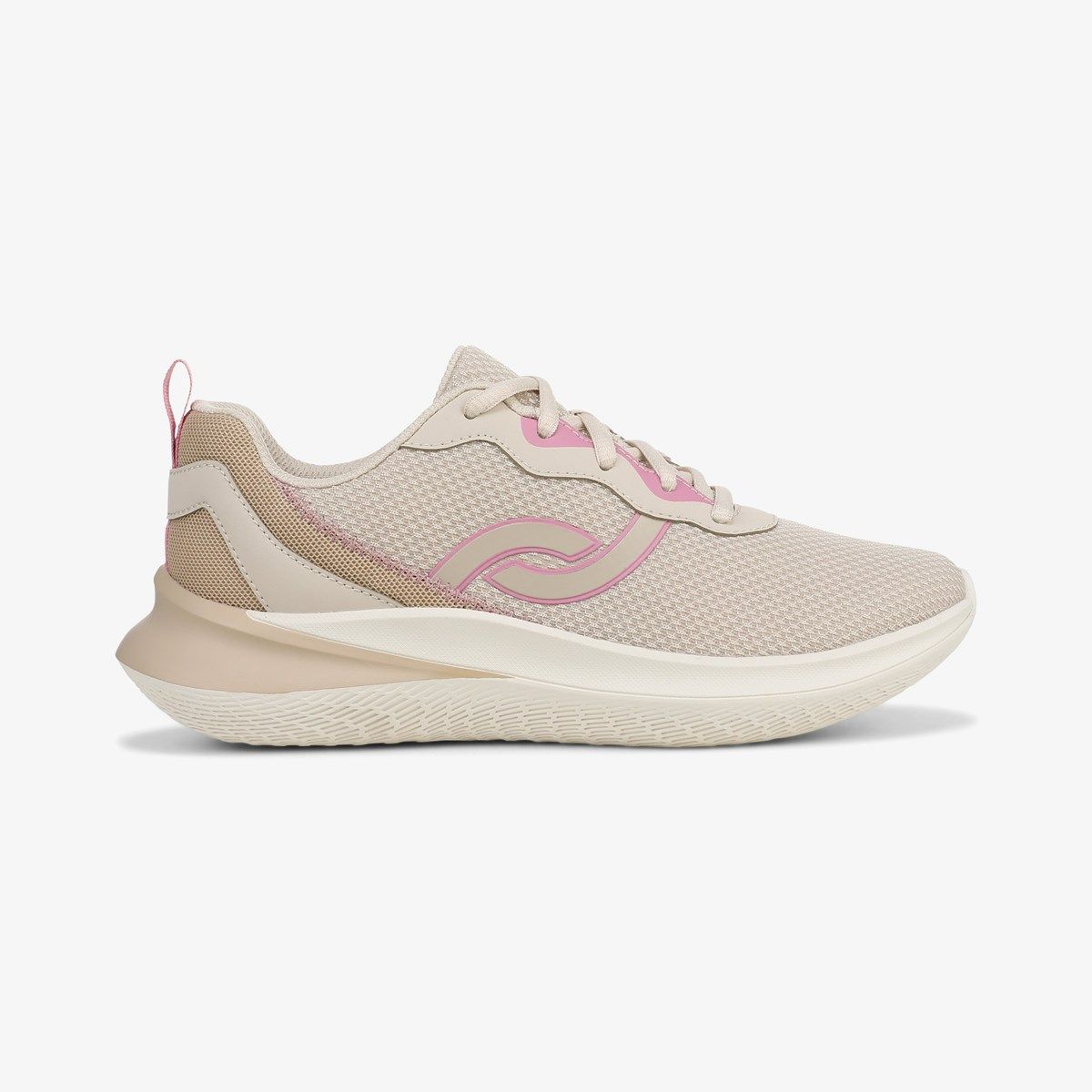 Ryka Iconic Walking Sneaker Beach Beige Mesh Women's