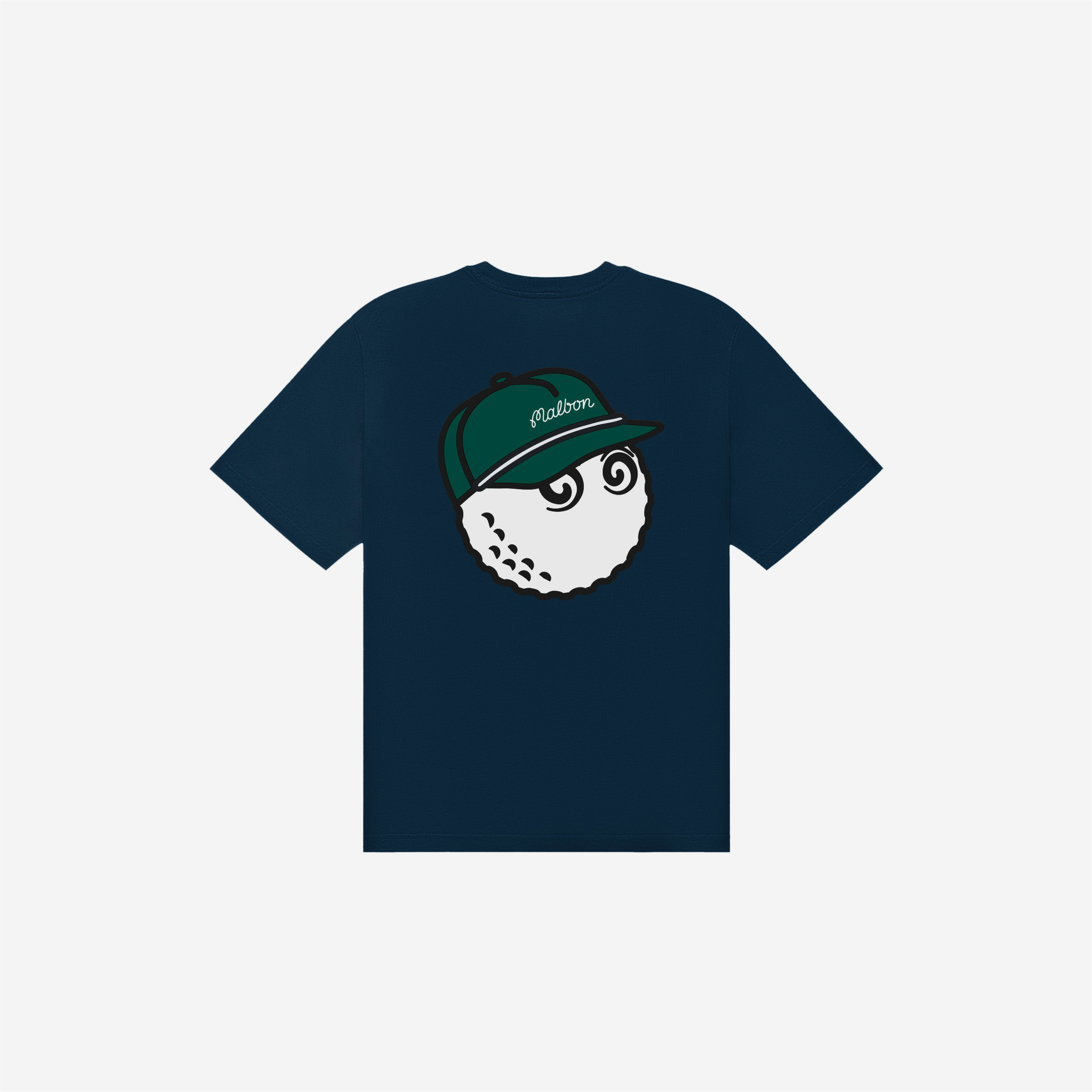 Malbon Bermuda Baldwin Tee Navy