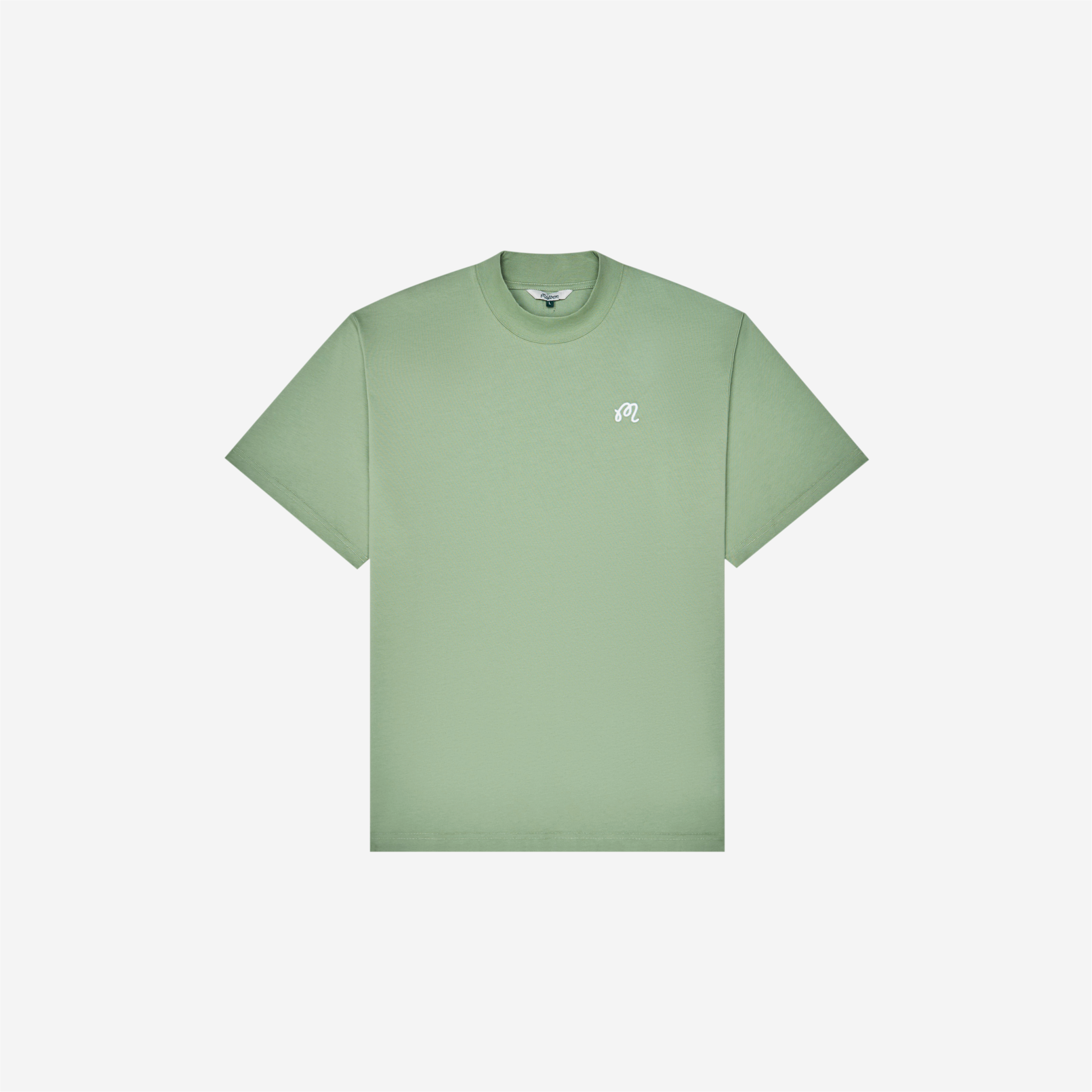Malbon Mare Mockneck Tee Seafoam Sage