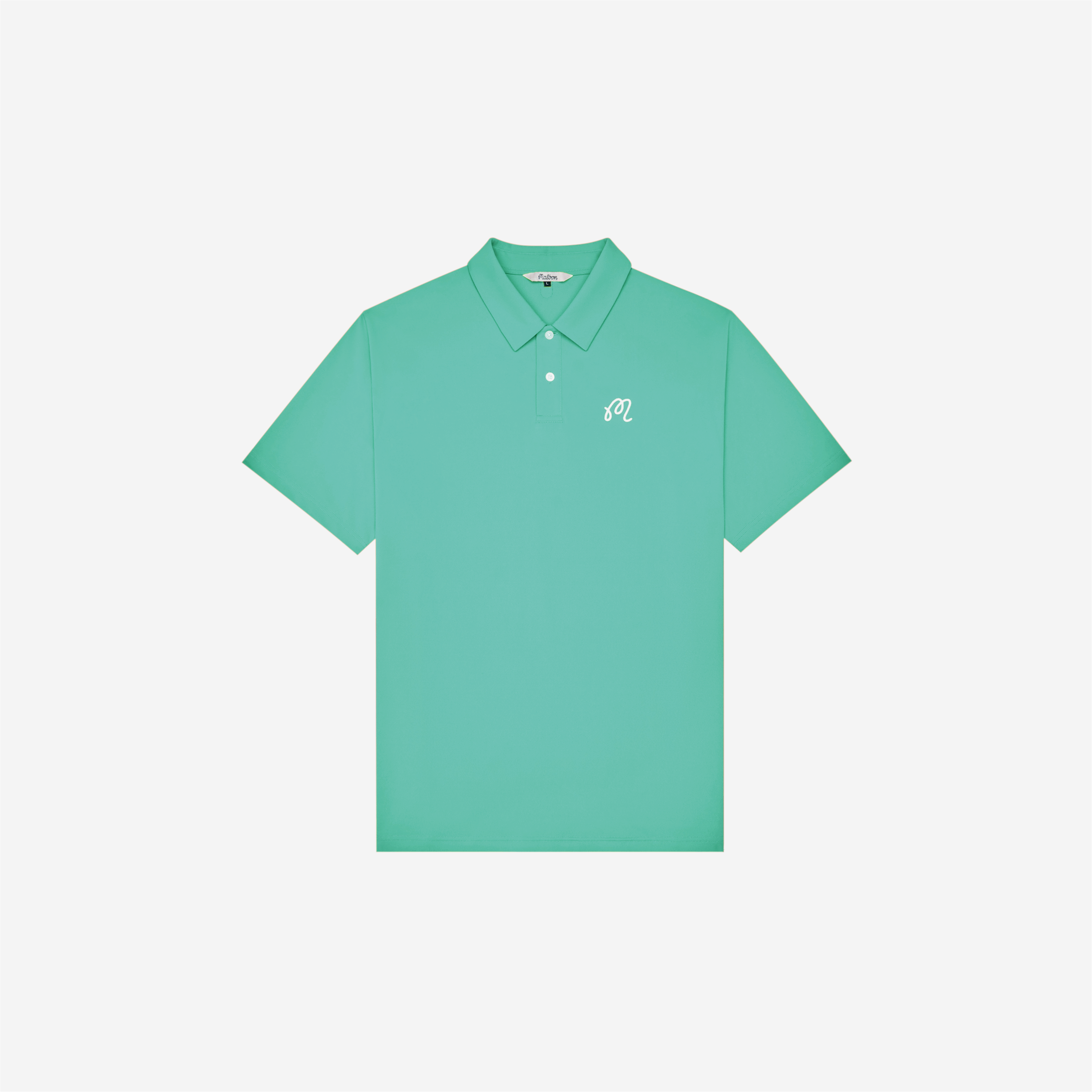 Malbon Fairway Polo Marine Green