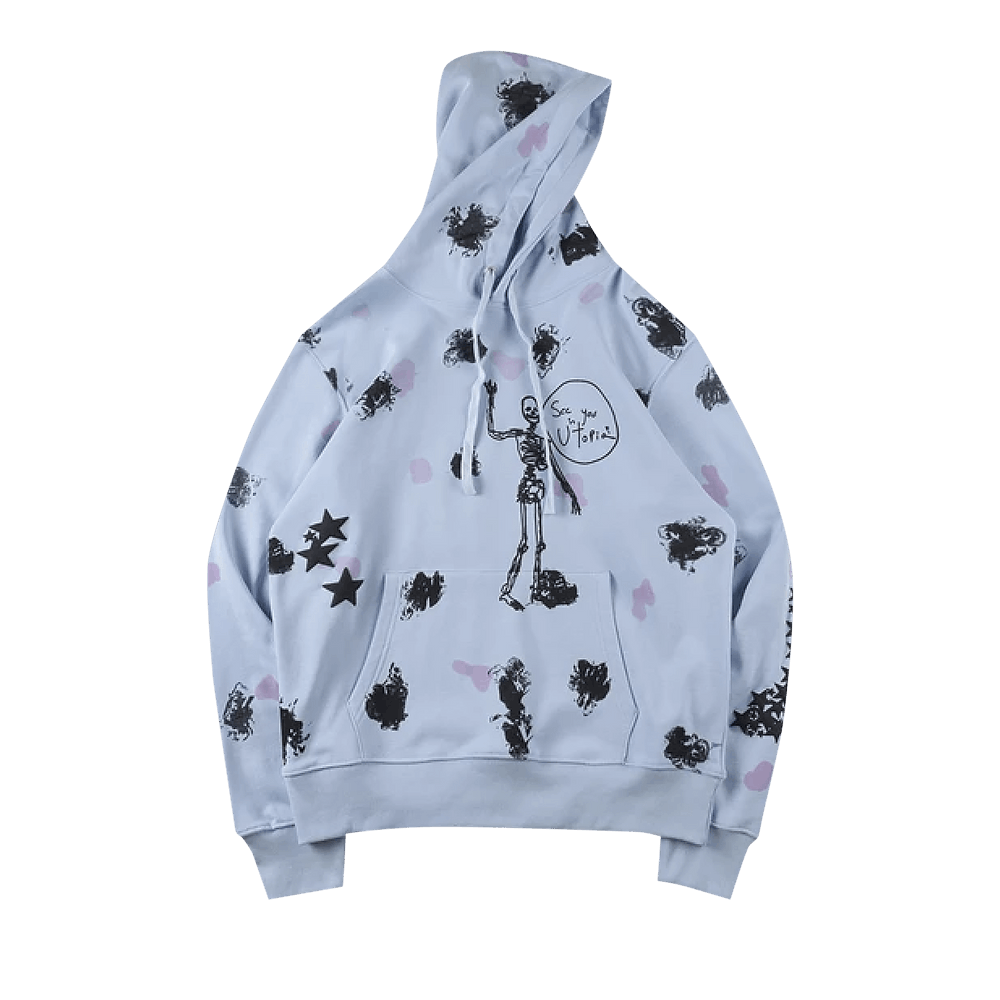 Cactus Jack by Travis Scott See You In Utopia Hoodie Tie Dye