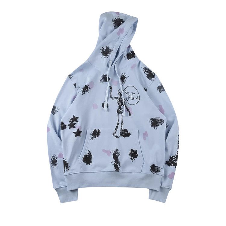 Cactus Jack by Travis Scott See You In Utopia Hoodie Tie Dye