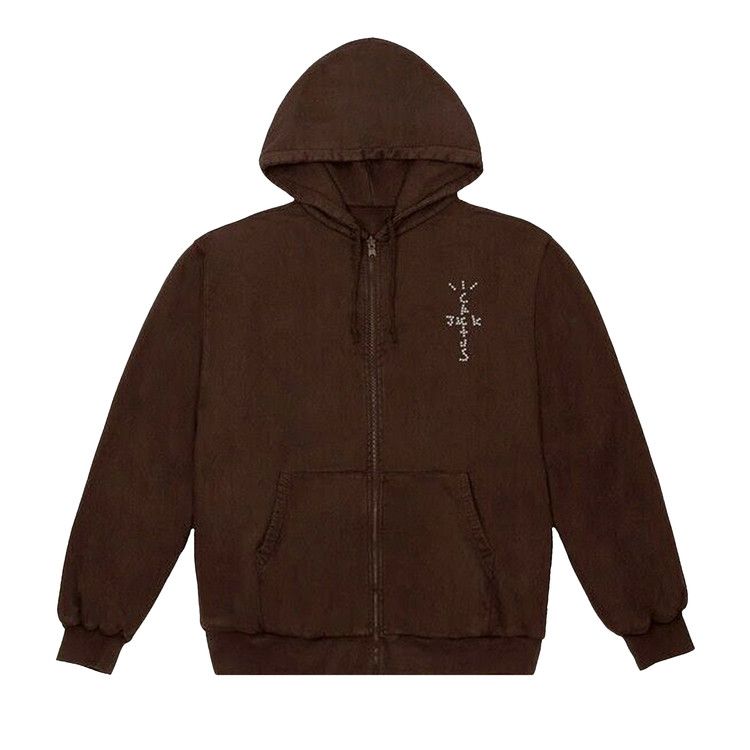トップス Travis Scott Cactus Jack YUP! Hoodie Cactus Jack By Travis Scott Yup! Zip Hoodie Brown Price in India