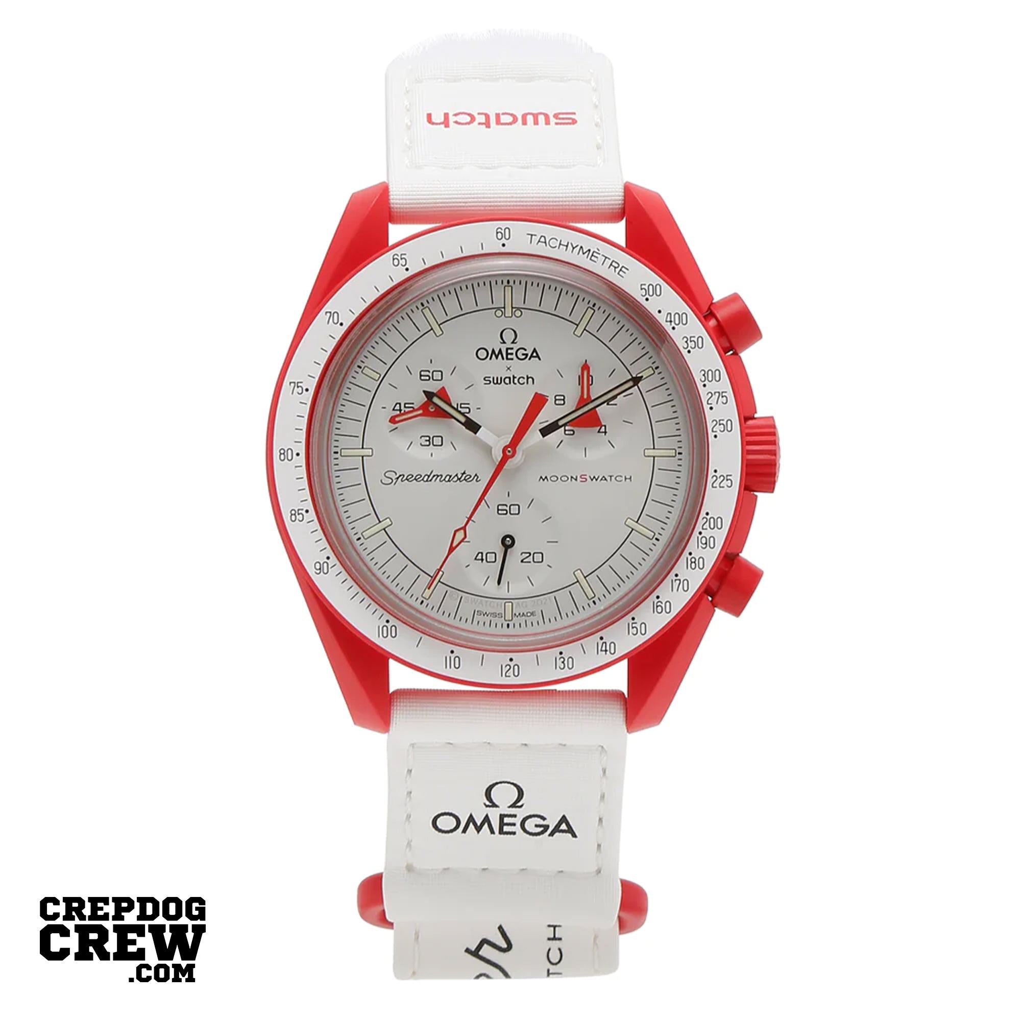 Swatch x Omega Bioceramic Moonswatch Mission to Mars SO33R100