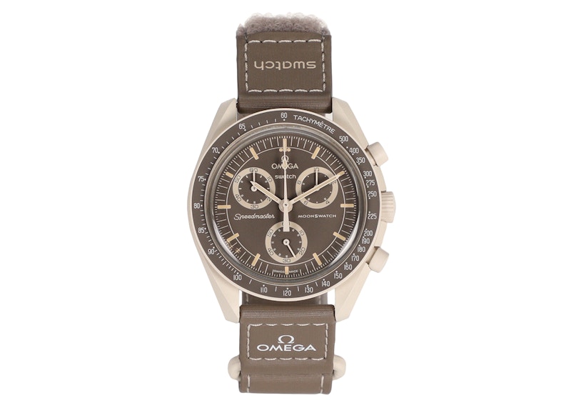 Swatch × OMEGA　mission on earth DESERT Swatch X Omega Bioceramic Moonswatch Mission On Earth Desert