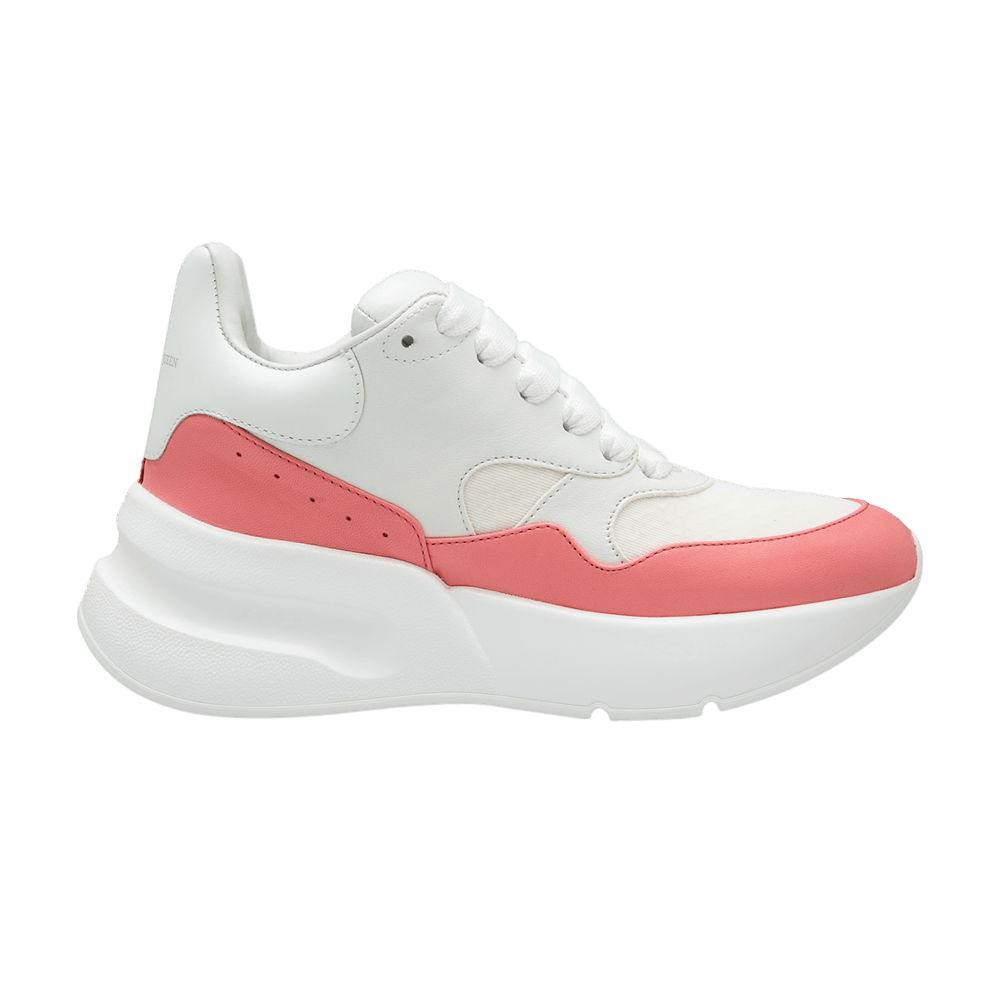 Alexander McQueen Wmns Runner Sneaker 'White Flamingo Pink'