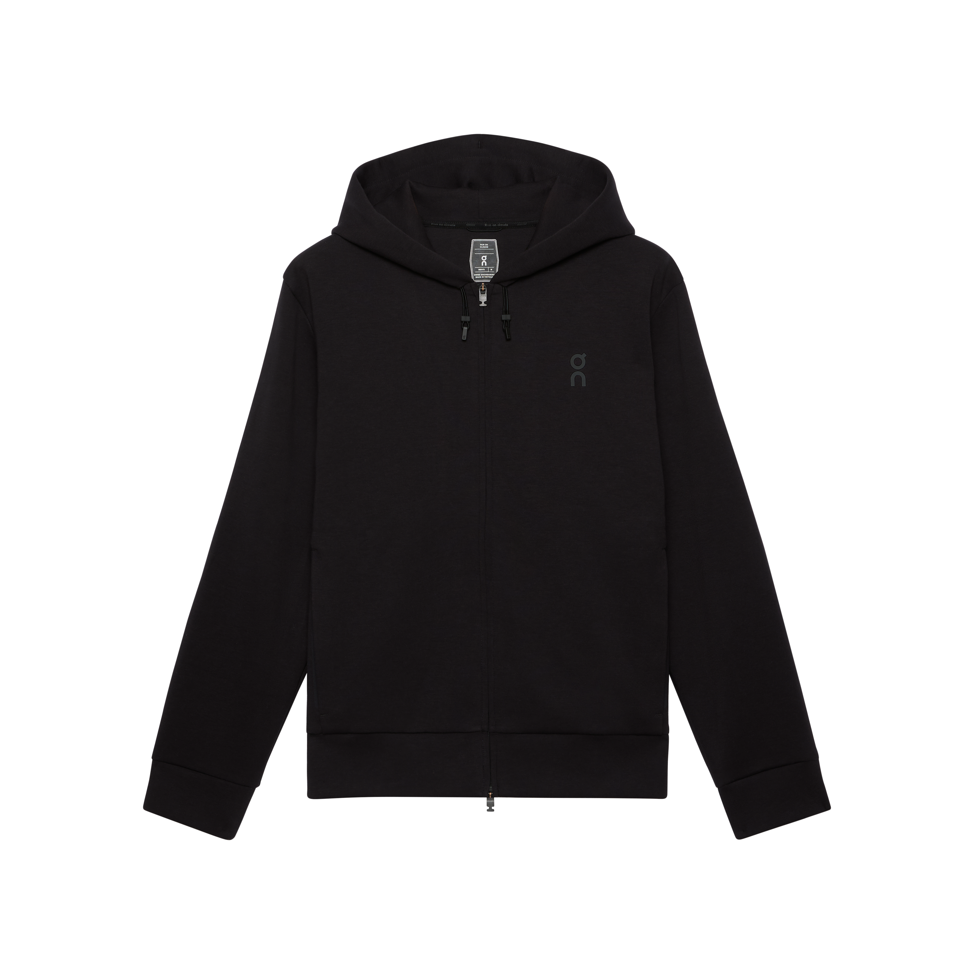Focus Tech Zip Hoodie Black