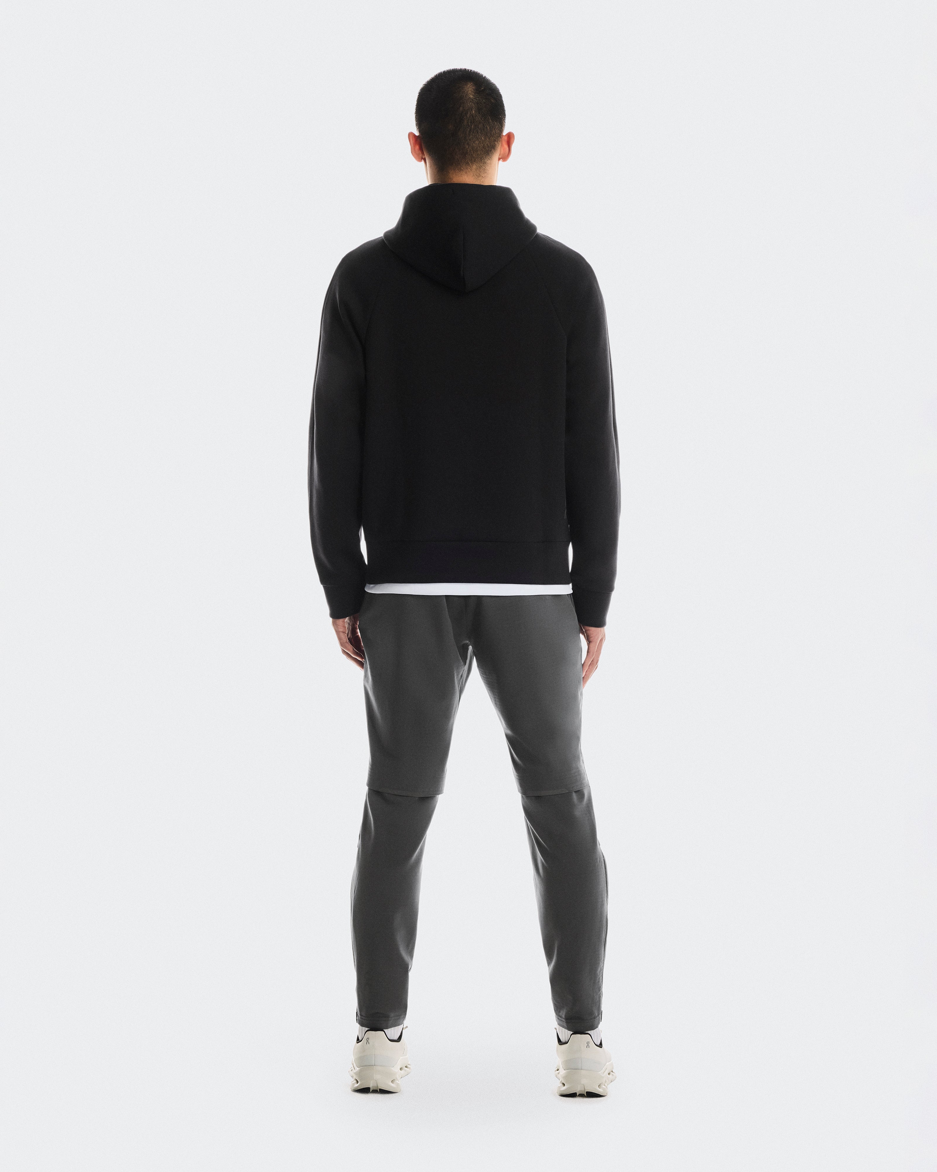 Focus Tech Zip Hoodie Black