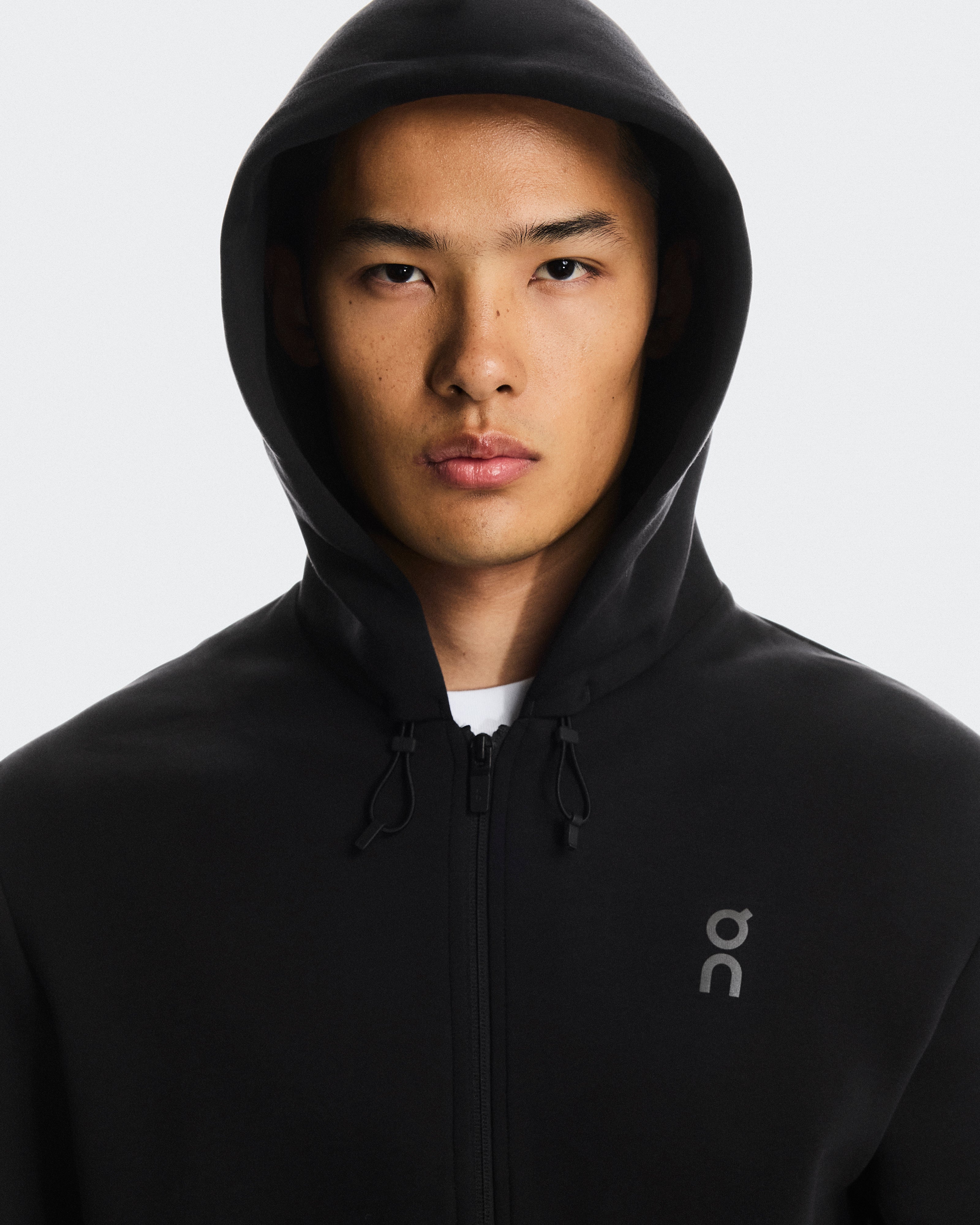 Focus Tech Zip Hoodie Black