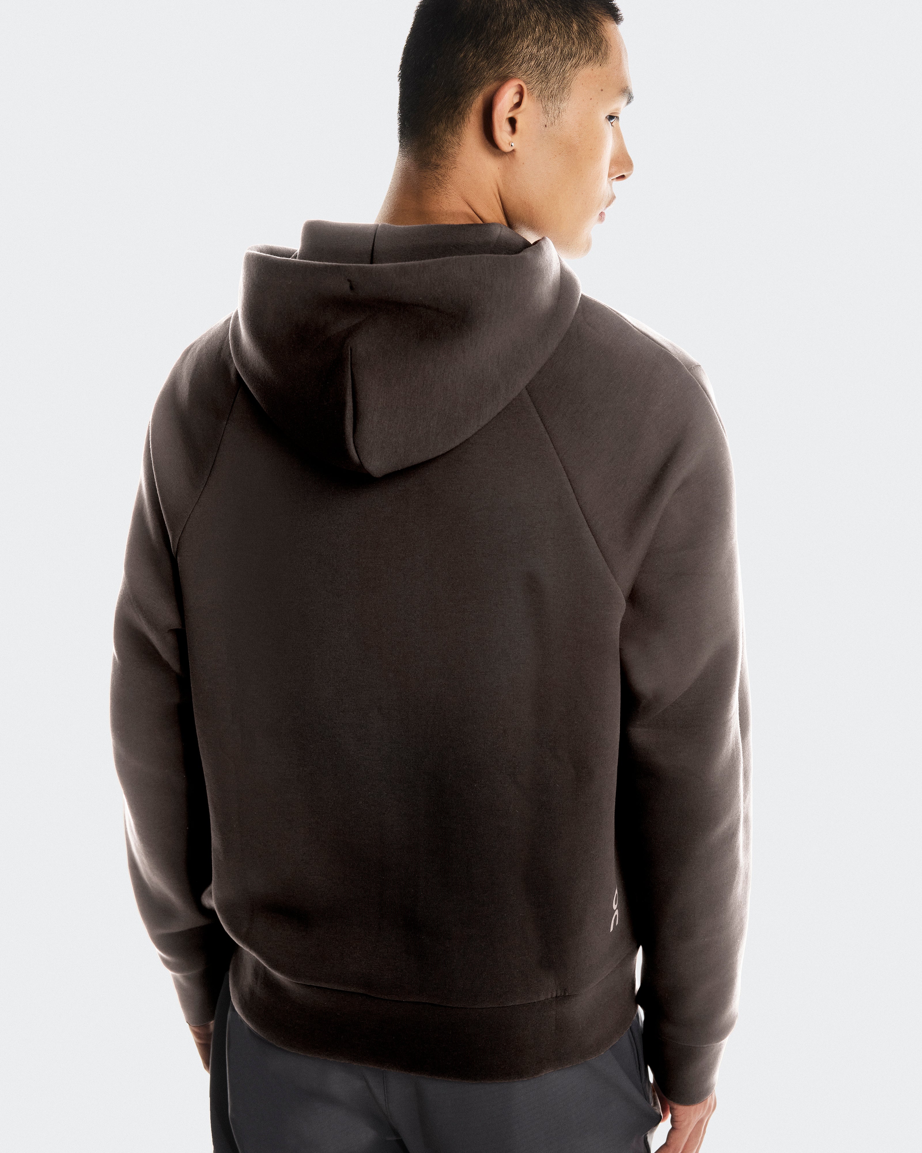 Focus Tech Zip Hoodie Pebble