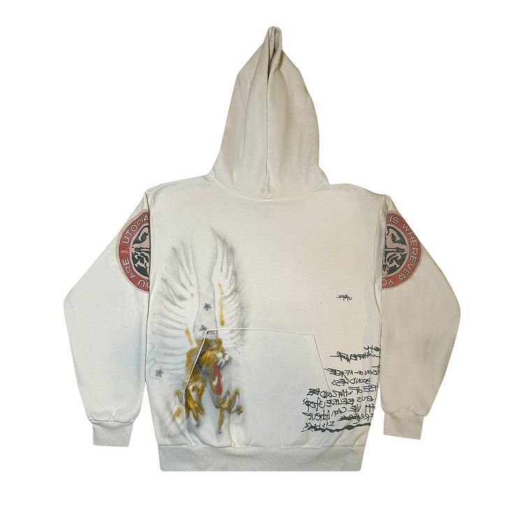 Cactus Jack by Travis Scott Utopia Tour Hoodie White