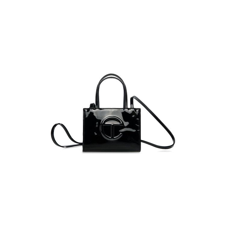 Telfar Small Shopping Bag Black Patent