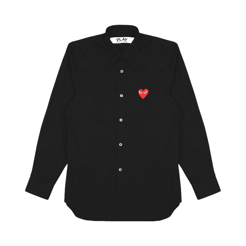 Comme des Garçons PLAY Woven Shirt Black