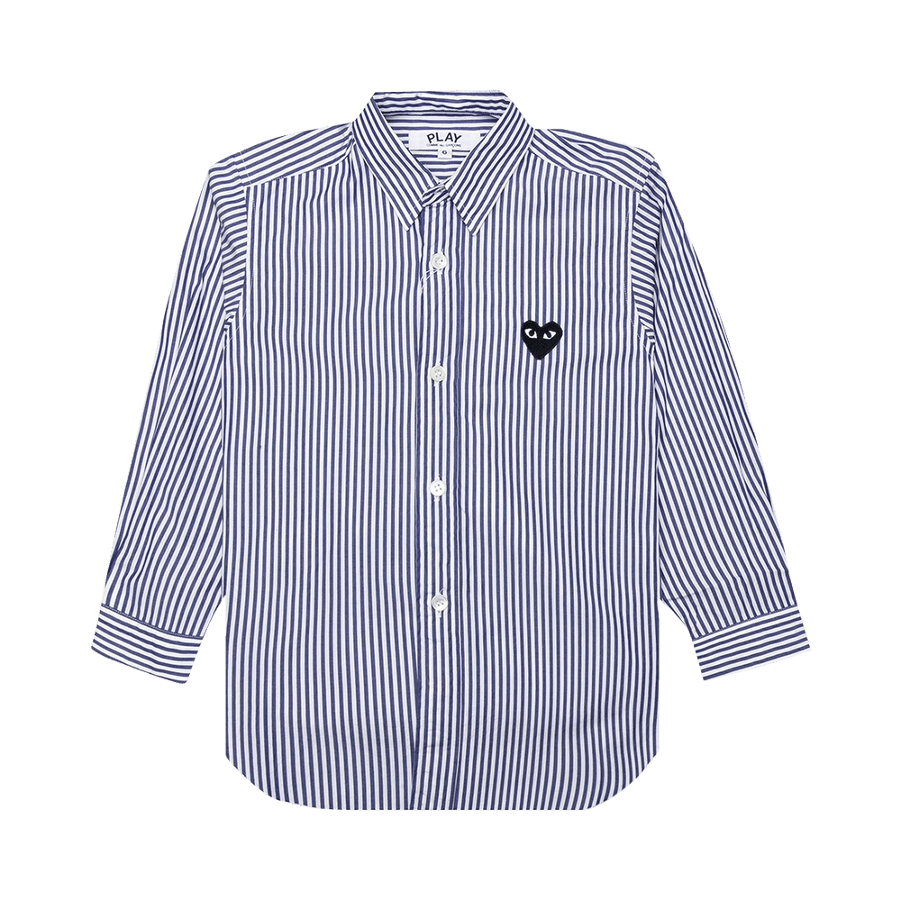 Comme des Garçons PLAY Striped Shirt White/Blue