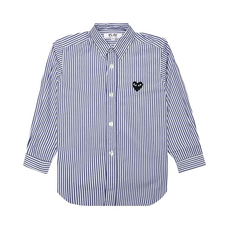 Comme des Garçons PLAY Striped Shirt White/Blue