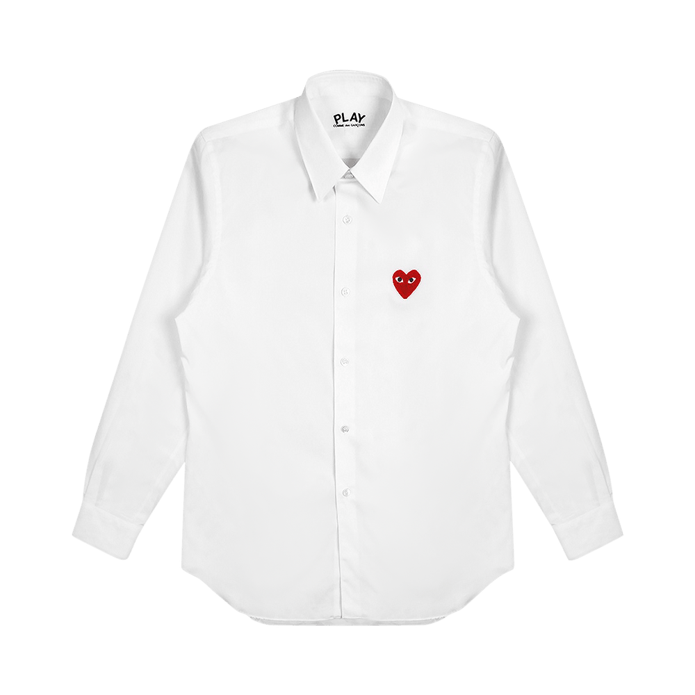 Comme des Garçons PLAY Woven Shirt White