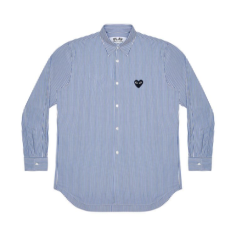 Comme des Garçons PLAY Striped Shirt Blue