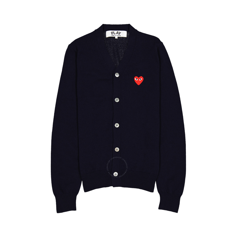 Comme des Garçons PLAY Cardigan Black