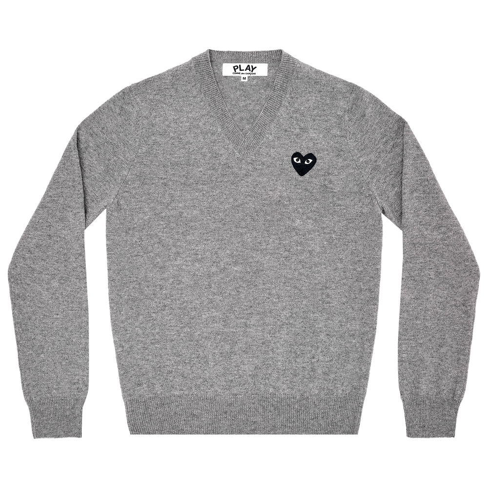 Comme des Garçons PLAY Knit Sweater Grey
