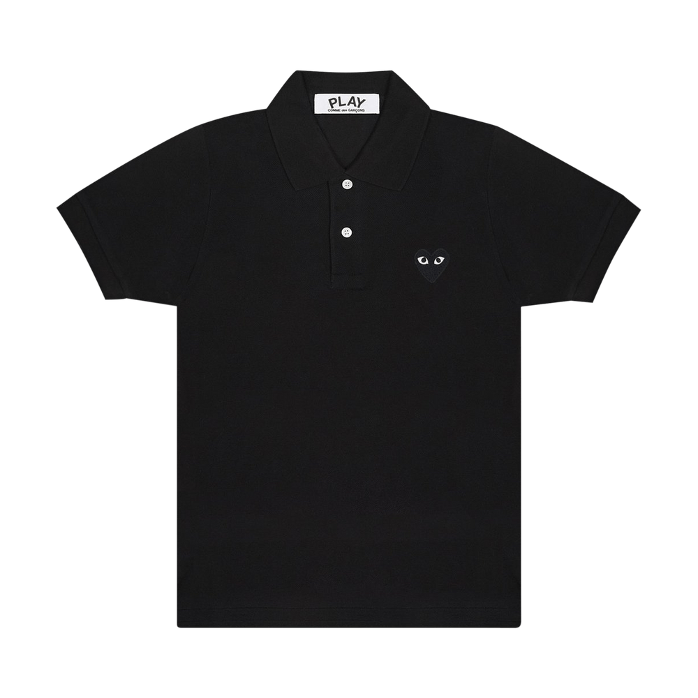 Comme des Garçons PLAY Polo Black