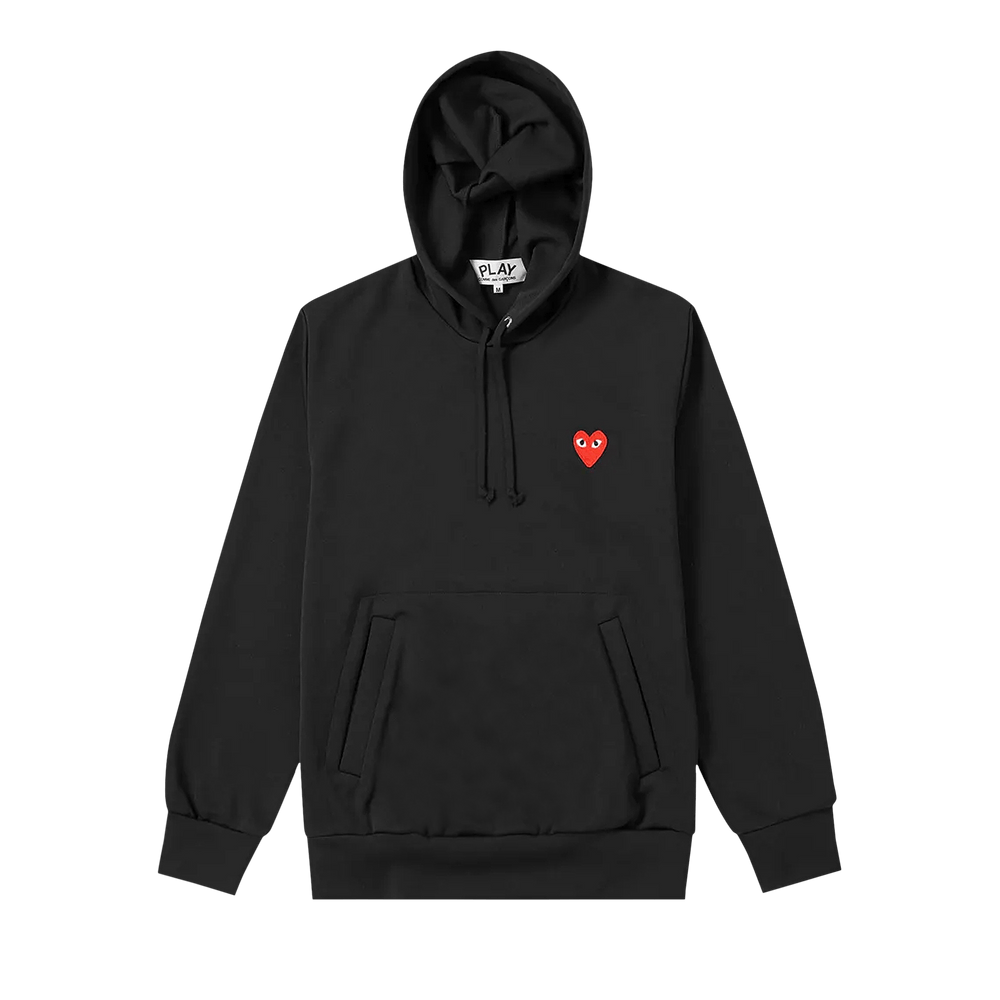 Comme des Garçons PLAY Pull Over Hoddie Black