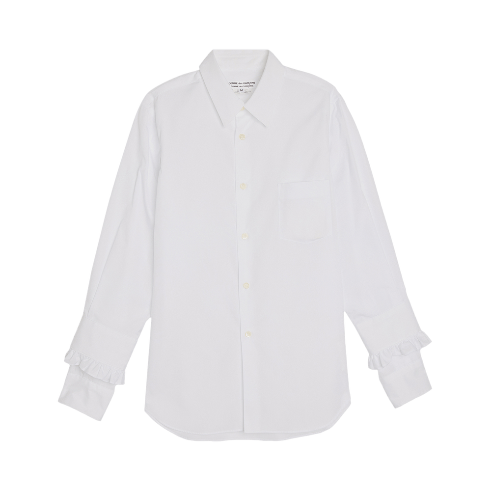 Comme des Garçons Button Up Shirt White