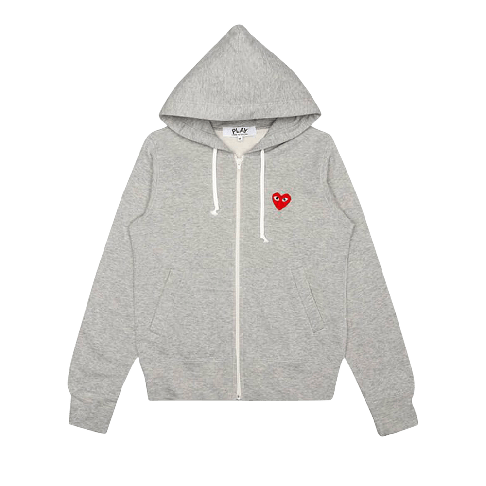 Comme des Garçons PLAY Zip Up Grey