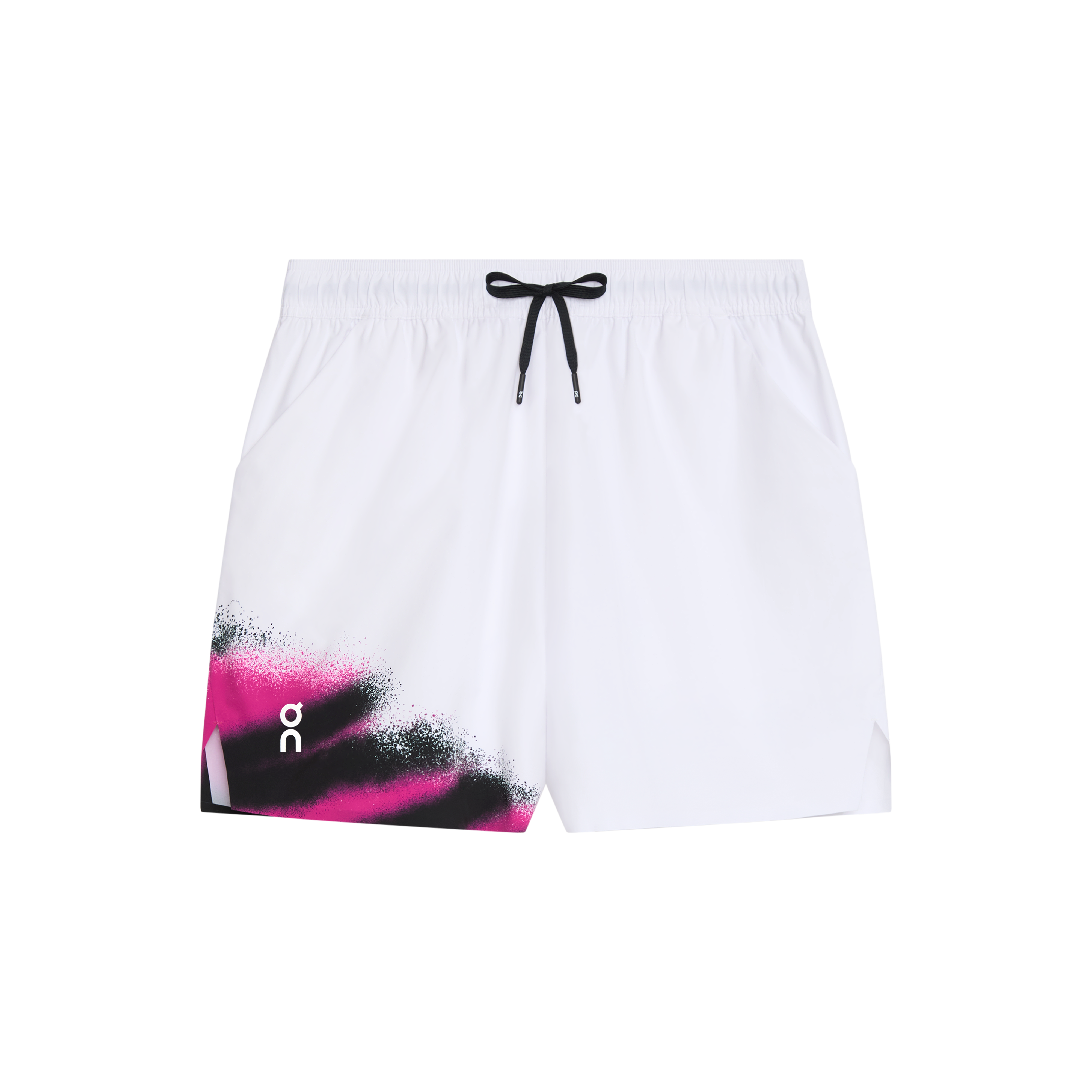 On Court Shorts White Black